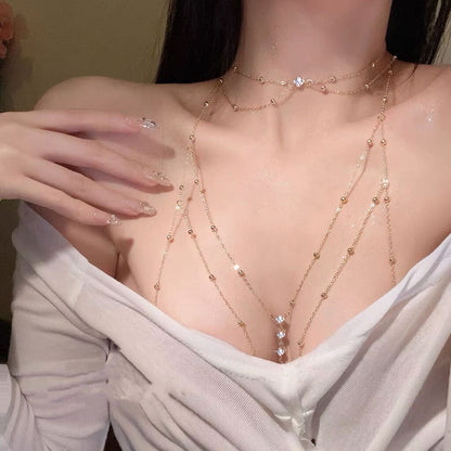 Body chain and chest chain